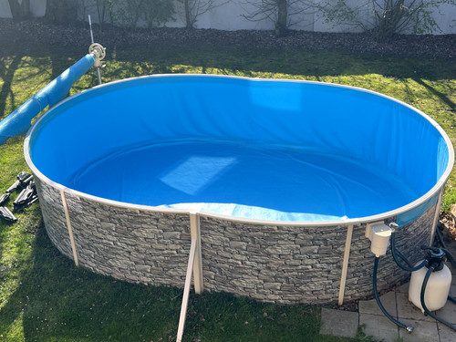 Ovalpool poolsana stone - ,
